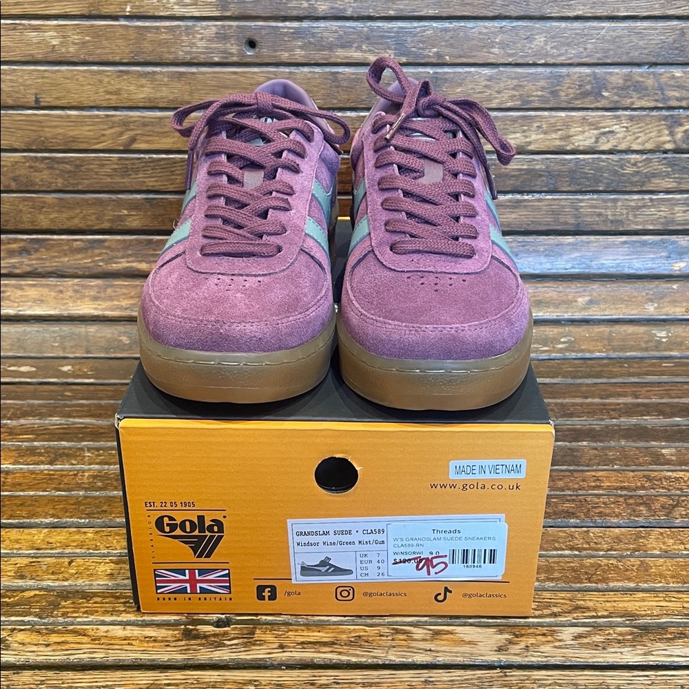 Gola Women's Sneakers in Purple and Gray